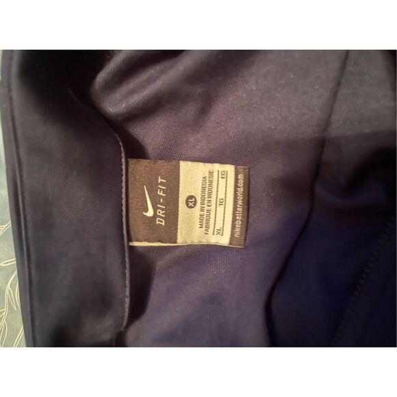 Nike Mens Blue Dri-Fit Madison United Full Zip Soccer  Jacket Size XL - Picture 13 of 13